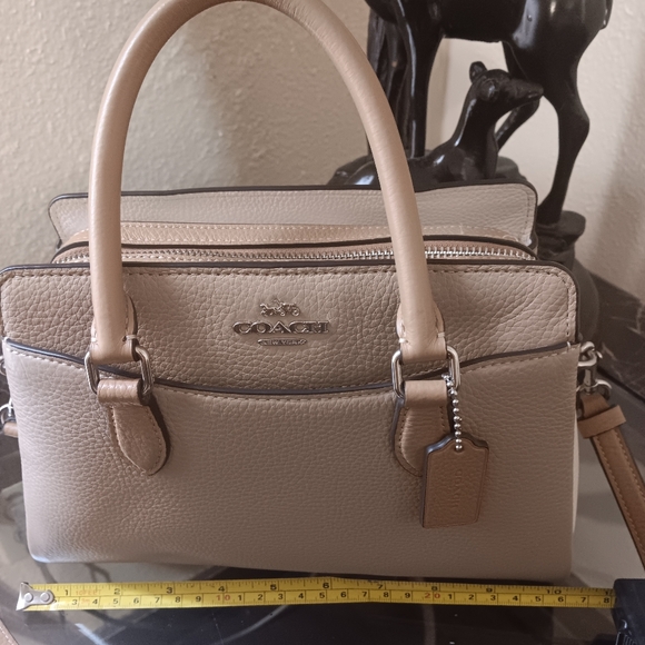 Coach Tan Leather Handbag - Picture 8 of 8